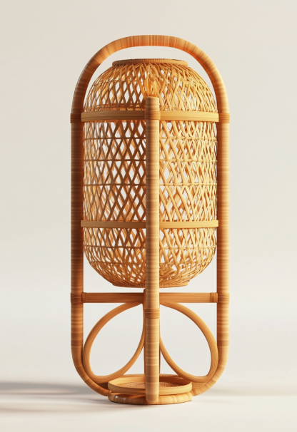 10 Wabi-sabi style restaurant rattan woven chandelier, Japanese retro shop restaurant hot pot restaurant lamp, Zen tea room lamp