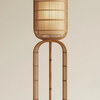 10 Wabi-sabi style restaurant rattan woven chandelier, Japanese retro shop restaurant hot pot restaurant lamp, Zen tea room lamp