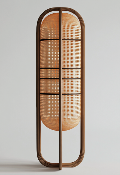 10 Wabi-sabi style restaurant rattan woven chandelier, Japanese retro shop restaurant hot pot restaurant lamp, Zen tea room lamp - Image 3