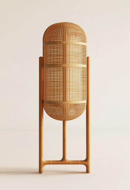 Wabi-sabi style floor lamps, living room sofa beside, bedroom bedside lamps, and traditional Chinese-style atmosphere lighting fixtures for homestays and hotels - Image 8