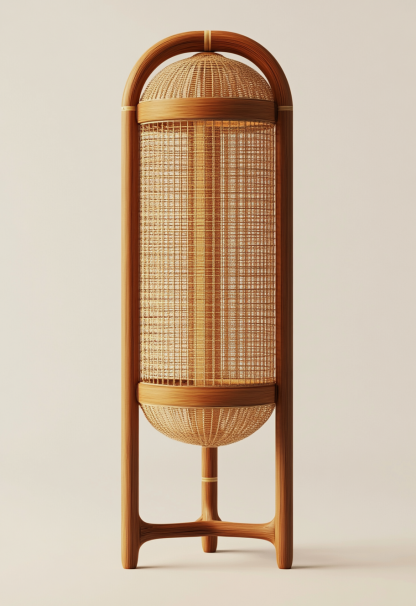 Wabi-sabi style floor lamps, living room sofa beside, bedroom bedside lamps, and traditional Chinese-style atmosphere lighting fixtures for homestays and hotels - Image 4