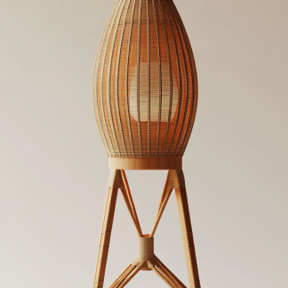 Wabi-sabi style restaurant, rattan weaving floor lamp shop, bedroom hotel, tea room, Japanese retro dining table, guesthouse hotel