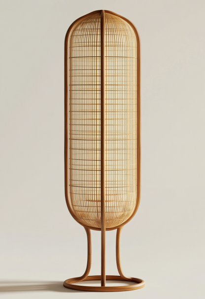 10 Wabi-sabi style restaurant rattan woven chandelier, Japanese retro shop restaurant hot pot restaurant lamp, Zen tea room lamp - Image 4