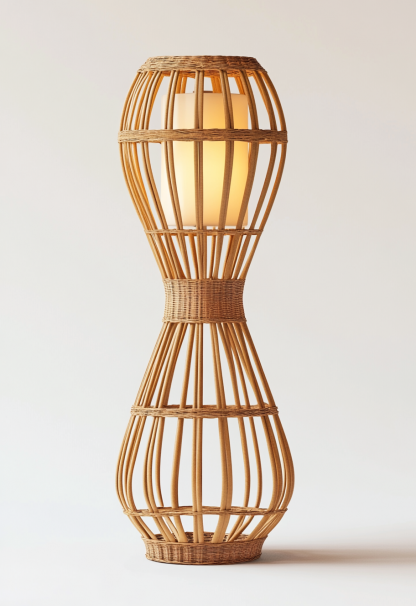 Wabi-sabi style floor lamps, living room sofa beside, bedroom bedside lamps, and traditional Chinese-style atmosphere lighting fixtures for homestays and hotels - Image 8