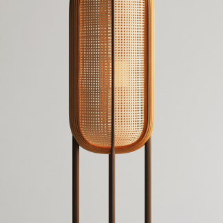 Wabi-sabi style restaurant, rattan weaving floor lamp clothing store, Japanese retro coffee shop, hot pot restaurant, shop catering
