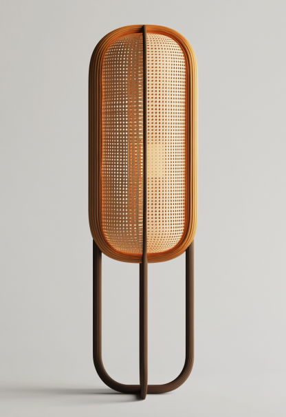Wabi-sabi style restaurant, rattan weaving floor lamp clothing store, Japanese retro coffee shop, hot pot restaurant, shop catering