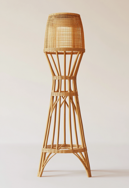 Wabi-sabi style restaurant, rattan weaving floor lamp clothing store, Japanese retro coffee shop, hot pot restaurant, shop catering - Image 8