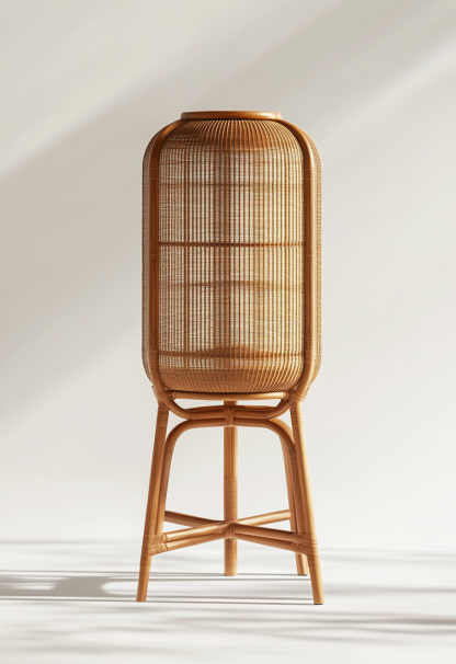 Wabi-sabi style floor lamps for living rooms, bedrooms, studies, homestays and hotels, creating a decorative atmosphere - Image 7