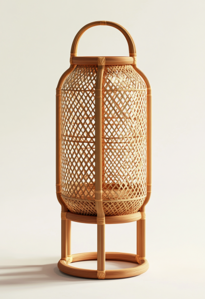 Wabi-sabi style floor lamps, living room sofa beside, bedroom bedside lamps, and traditional Chinese-style atmosphere lighting fixtures for homestays and hotels - Image 3