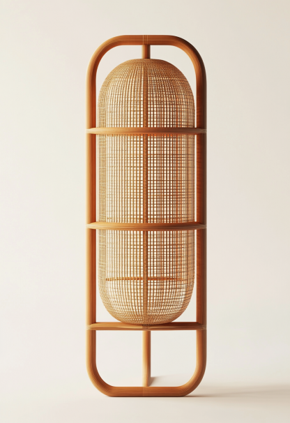 Wabi-sabi style floor lamps, living room sofa beside, bedroom bedside lamps, and traditional Chinese-style atmosphere lighting fixtures for homestays and hotels - Image 6