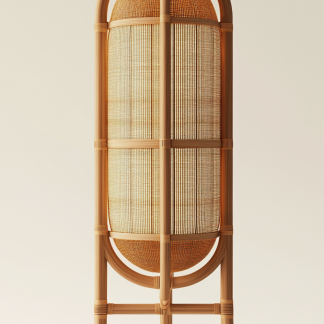 Wabi-sabi style restaurant, rattan weaving floor lamp shop, bedroom hotel, tea room, Japanese retro dining table, guesthouse hotel