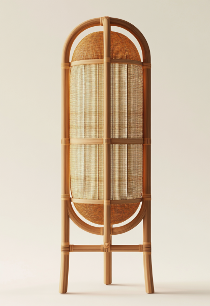 Wabi-sabi style restaurant, rattan weaving floor lamp shop, bedroom hotel, tea room, Japanese retro dining table, guesthouse hotel