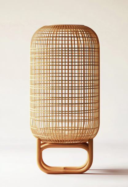 10 Wabi-sabi style restaurant rattan woven chandelier, Japanese retro shop restaurant hot pot restaurant lamp, Zen tea room lamp - Image 5