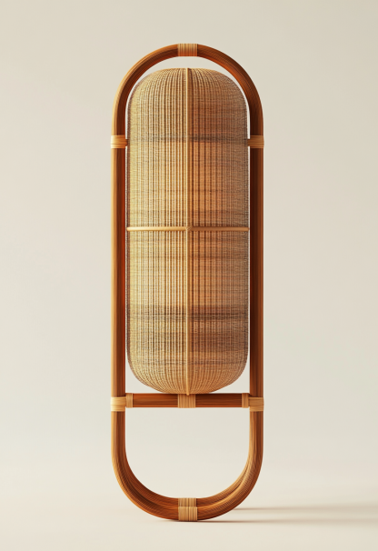 Wabi-sabi style restaurant rattan woven chandelier, Japanese retro store restaurant hot pot restaurant lamp, Zen tea room lamp - Image 8