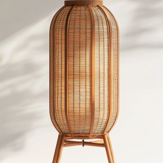 Wabi-sabi style floor lamps for living rooms, bedrooms, studies, homestays and hotels, creating a decorative atmosphere