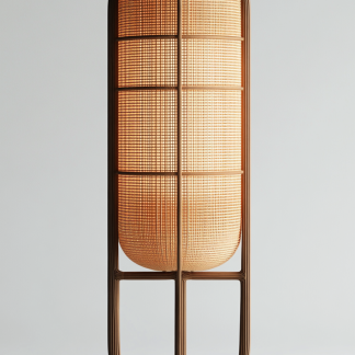 10 Wabi-sabi style restaurant rattan woven chandelier, Japanese retro shop restaurant hot pot restaurant lamp, Zen tea room lamp