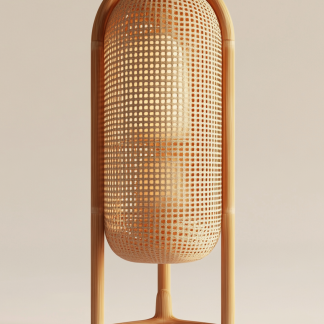 Wabi-sabi style restaurant, rattan weaving floor lamp, tea room lamp, reception shop, bedroom handmade guesthouse, coffee, Japanese fabric