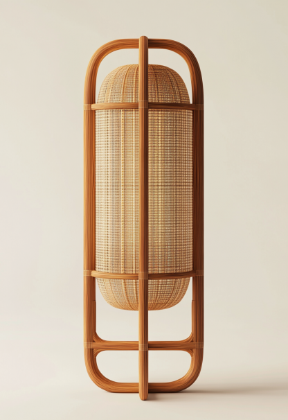10 Wabi-sabi style restaurant rattan woven chandelier, Japanese retro shop restaurant hot pot restaurant lamp, Zen tea room lamp - Image 6