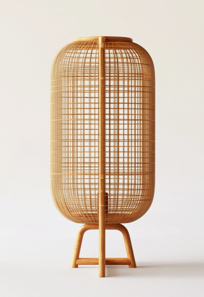 10 Wabi-sabi style restaurant rattan woven chandelier, Japanese retro shop restaurant hot pot restaurant lamp, Zen tea room lamp - Image 7
