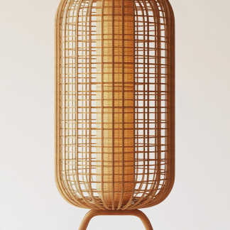 10 Wabi-sabi style restaurant rattan woven chandelier, Japanese retro shop restaurant hot pot restaurant lamp, Zen tea room lamp