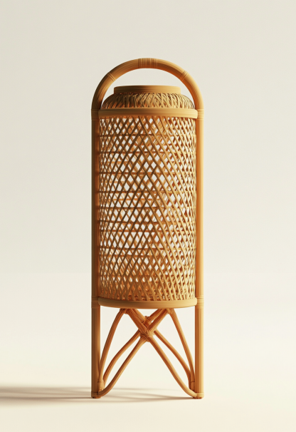 Wabi-sabi style floor lamps, living room sofa beside, bedroom bedside lamps, and traditional Chinese-style atmosphere lighting fixtures for homestays and hotels - Image 4