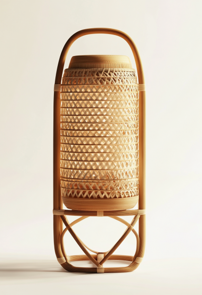 Wabi-sabi style floor lamps, living room sofa beside, bedroom bedside lamps, and traditional Chinese-style atmosphere lighting fixtures for homestays and hotels - Image 2