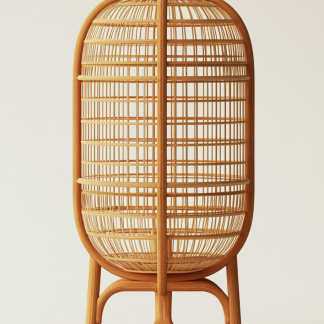 10 Wabi-sabi style restaurant rattan woven chandelier, Japanese retro shop restaurant hot pot restaurant lamp, Zen tea room lamp