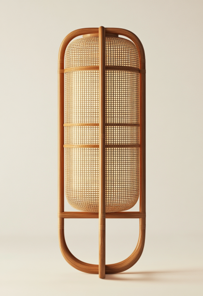 Wabi-sabi style floor lamps, living room sofa beside, bedroom bedside lamps, and traditional Chinese-style atmosphere lighting fixtures for homestays and hotels - Image 3
