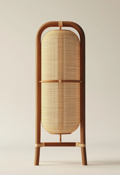 Wabi-sabi style floor lamps, living room sofa beside, bedroom bedside lamps, and traditional Chinese-style atmosphere lighting fixtures for homestays and hotels - Image 5