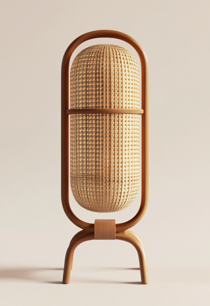 Wabi-sabi style floor lamps, living room sofa beside, bedroom bedside lamps, and traditional Chinese-style atmosphere lighting fixtures for homestays and hotels - Image 4
