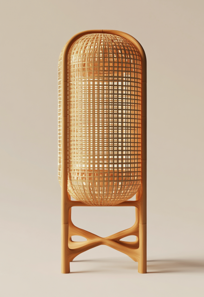 Wabi-sabi style floor lamps, living room sofa beside, bedroom bedside lamps, and traditional Chinese-style atmosphere lighting fixtures for homestays and hotels - Image 3