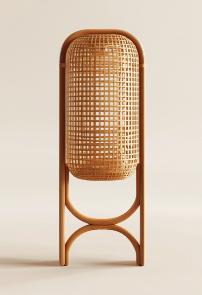 Wabi-sabi style floor lamps, living room sofa beside, bedroom bedside lamps, and traditional Chinese-style atmosphere lighting fixtures for homestays and hotels - Image 2