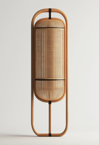 10 Wabi-sabi style restaurant rattan woven chandelier, Japanese retro shop restaurant hot pot restaurant lamp, Zen tea room lamp - Image 9