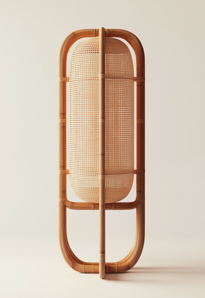 Wabi-sabi style floor lamps, rattan art restaurant hot pot restaurant lamps, tea room lamps, woven homestay chandeliers, Japanese retro stores