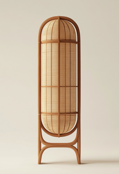 10 Wabi-sabi style restaurant rattan woven chandelier, Japanese retro shop restaurant hot pot restaurant lamp, Zen tea room lamp - Image 7