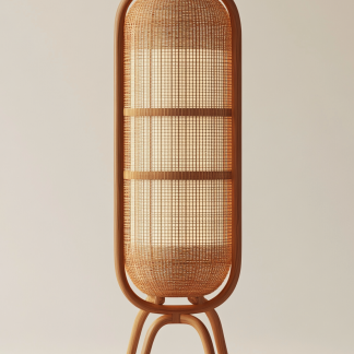 10 Wabi-sabi style restaurant rattan woven chandelier, Japanese retro shop restaurant hot pot restaurant lamp, Zen tea room lamp