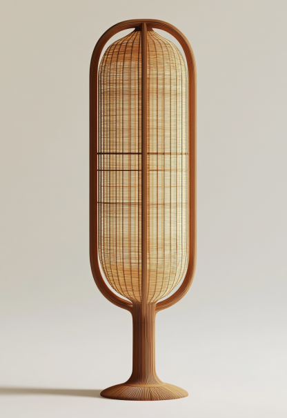 Wabi-sabi style floor lamps, living room sofa beside, bedroom bedside lamps, and traditional Chinese-style atmosphere lighting fixtures for homestays and hotels - Image 6
