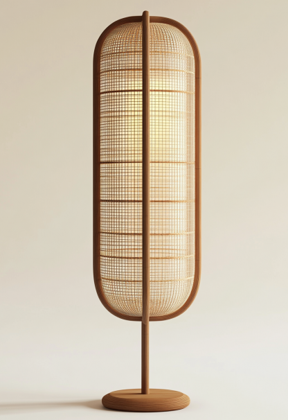 Wabi-sabi style floor lamps, living room sofa beside, bedroom bedside lamps, and traditional Chinese-style atmosphere lighting fixtures for homestays and hotels - Image 8