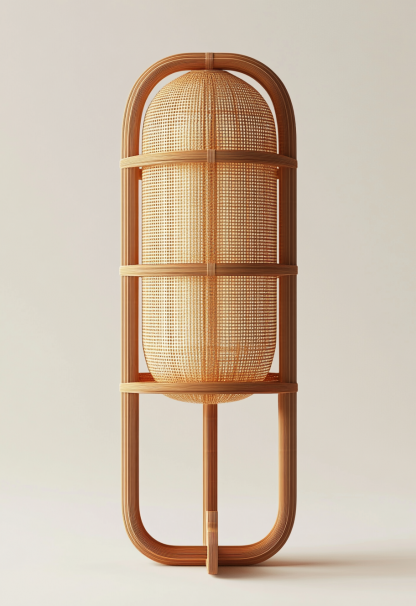 10 Wabi-sabi style restaurant rattan woven chandelier, Japanese retro shop restaurant hot pot restaurant lamp, Zen tea room lamp - Image 5