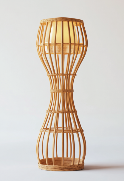 Wabi-sabi style floor lamps, living room sofa beside, bedroom bedside lamps, and traditional Chinese-style atmosphere lighting fixtures for homestays and hotels - Image 7