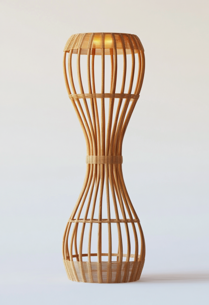 Wabi-sabi style floor lamps, living room sofa beside, bedroom bedside lamps, and traditional Chinese-style atmosphere lighting fixtures for homestays and hotels - Image 3