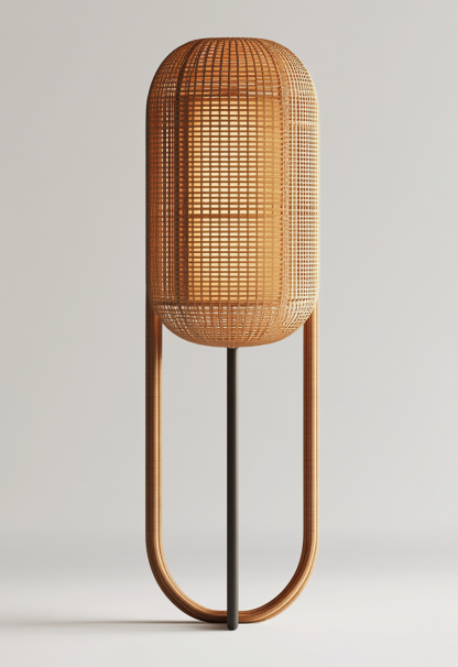 10 Wabi-sabi style restaurant rattan woven chandelier, Japanese retro shop restaurant hot pot restaurant lamp, Zen tea room lamp - Image 5