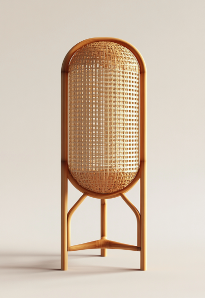 Wabi-sabi style restaurant, rattan weaving floor lamp clothing store, Japanese retro coffee shop, hot pot restaurant, shop catering - Image 8