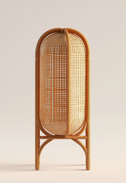 10 Nordic bamboo woven lanterns, barbecue restaurant, handcrafted candlestick ornaments, hot pot restaurant, restaurant, clothing store lantern decorations - Image 2