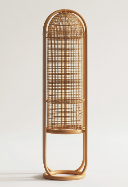 Wabi-sabi style restaurant, rattan weaving floor lamp shop, bedroom hotel, tea room, Japanese retro dining table, guesthouse hotel - Image 5