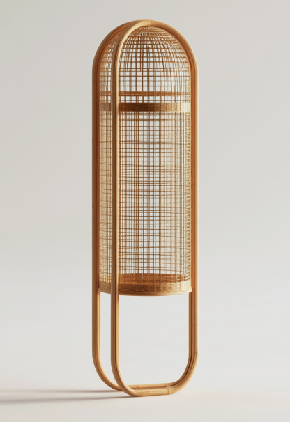 Wabi-sabi style restaurant, rattan weaving floor lamp shop, bedroom hotel, tea room, Japanese retro dining table, guesthouse hotel - Image 2