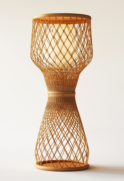 Handmade study, Chinese floor lamp, Japanese retro store decoration, bedroom, homestay, tea room - Image 4