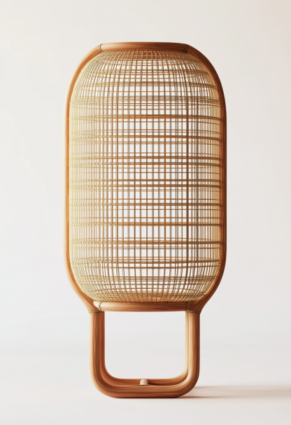 Wabi-sabi style restaurant, rattan weaving floor lamp clothing store, Japanese retro coffee shop, hot pot restaurant, shop catering - Image 3