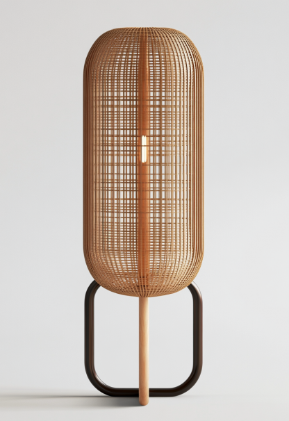 10 Wabi-sabi style restaurant rattan woven chandelier, Japanese retro shop restaurant hot pot restaurant lamp, Zen tea room lamp - Image 2