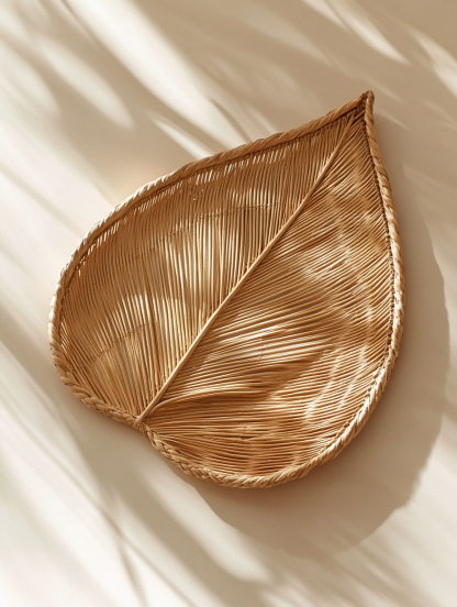 Wabi-sabi style rattan makeup mirror, French bedroom mirror with light, smart anti-fog wall-mounted mirror, water drop bathroom mirror - Image 7